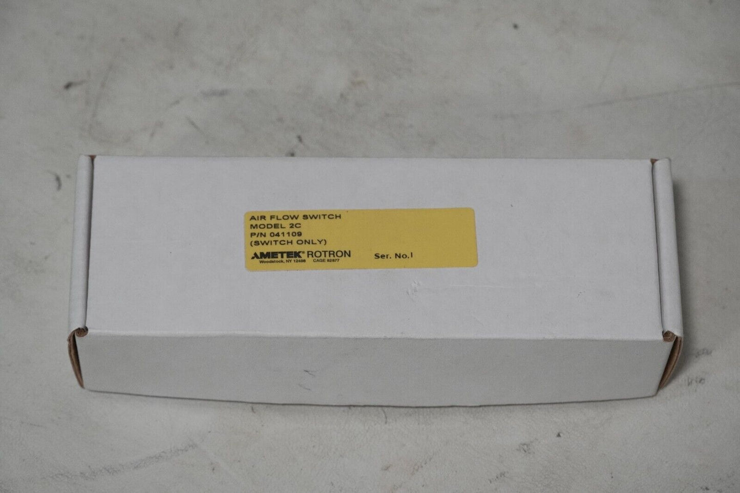 Ametek RotRon 041109 Air Flow Switch Model 2C SWITCH ONLY