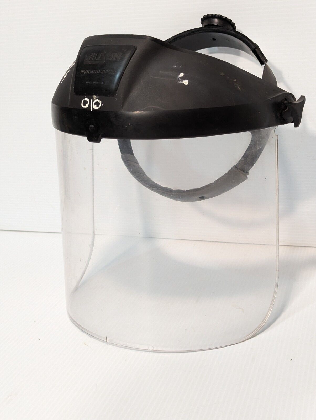 Vintage Willson Protecto-Shield Ratchet Face Shield w/Visor ANSI-Z87.1-Free Ship