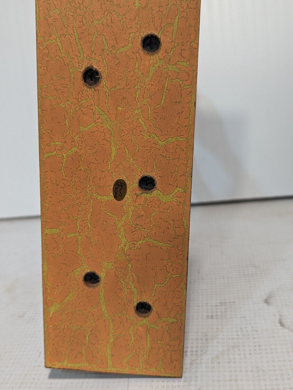 African Wooden Candle Holder Three Candle Sticks - Free Shipping