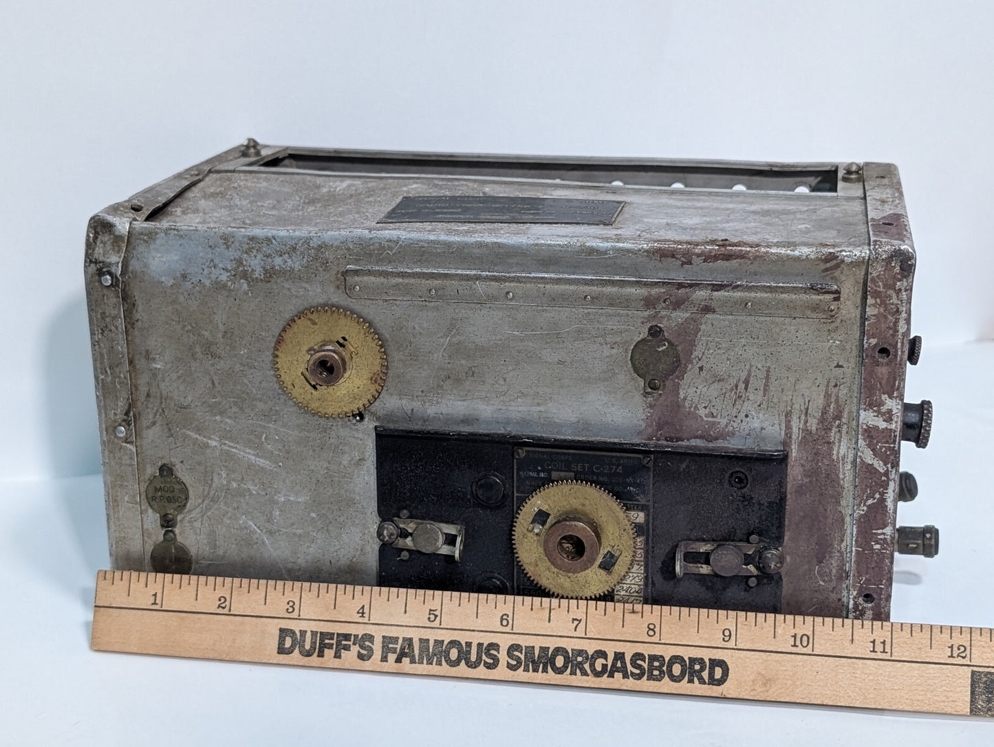Weston Electric U.S.Army Signal Corps BC-AP-230 Radio Transmitter, 507 Antenna