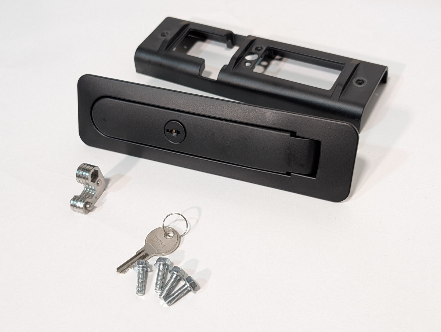 Southco M3-40-100-10 Multi-Point Compression Latch Actuator Key Lock, Zinc Alloy