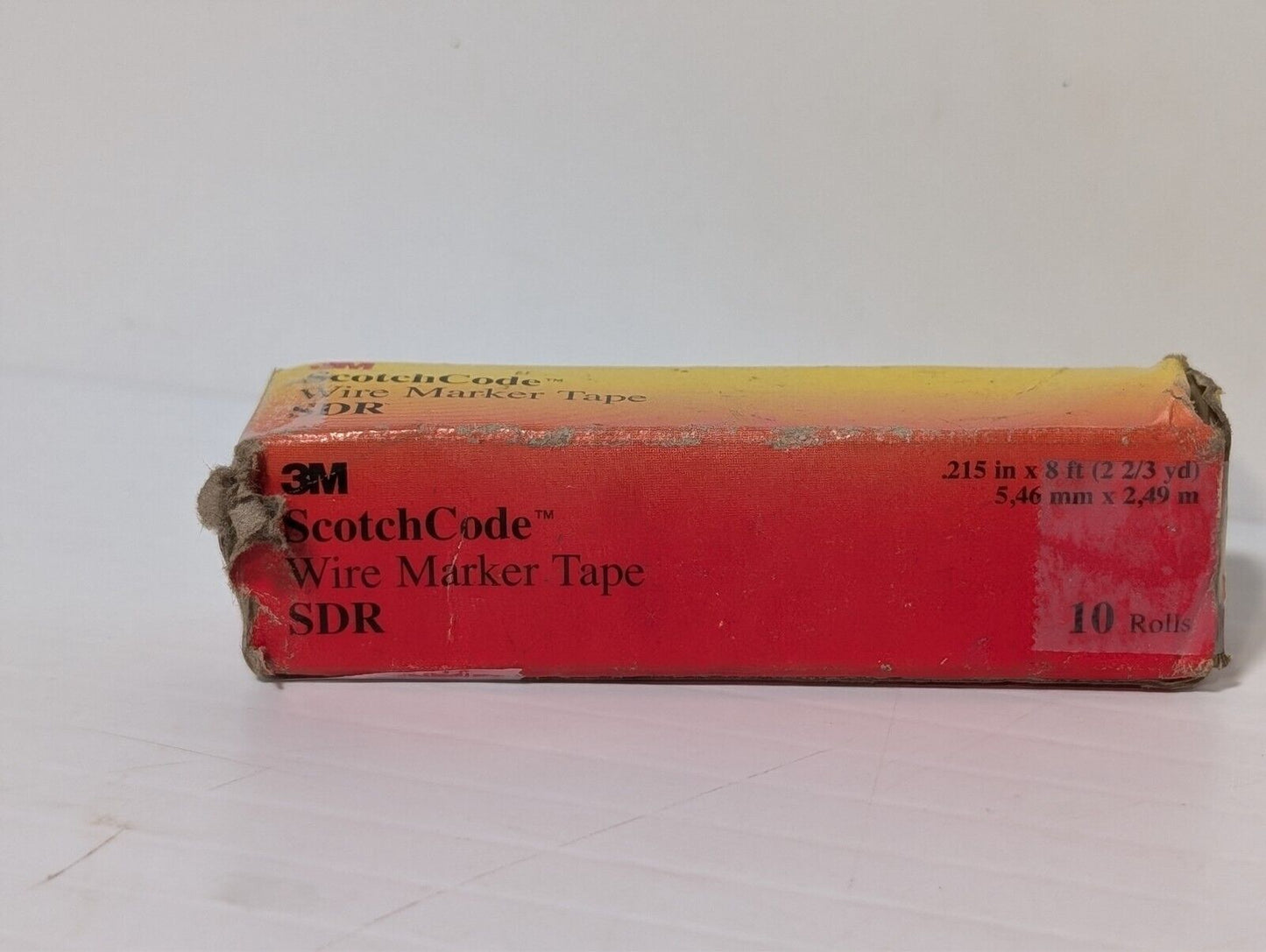 (16 Rolls) 3M ScotchCode SDR-10-19 Wire Marker Tape Refill Rolls