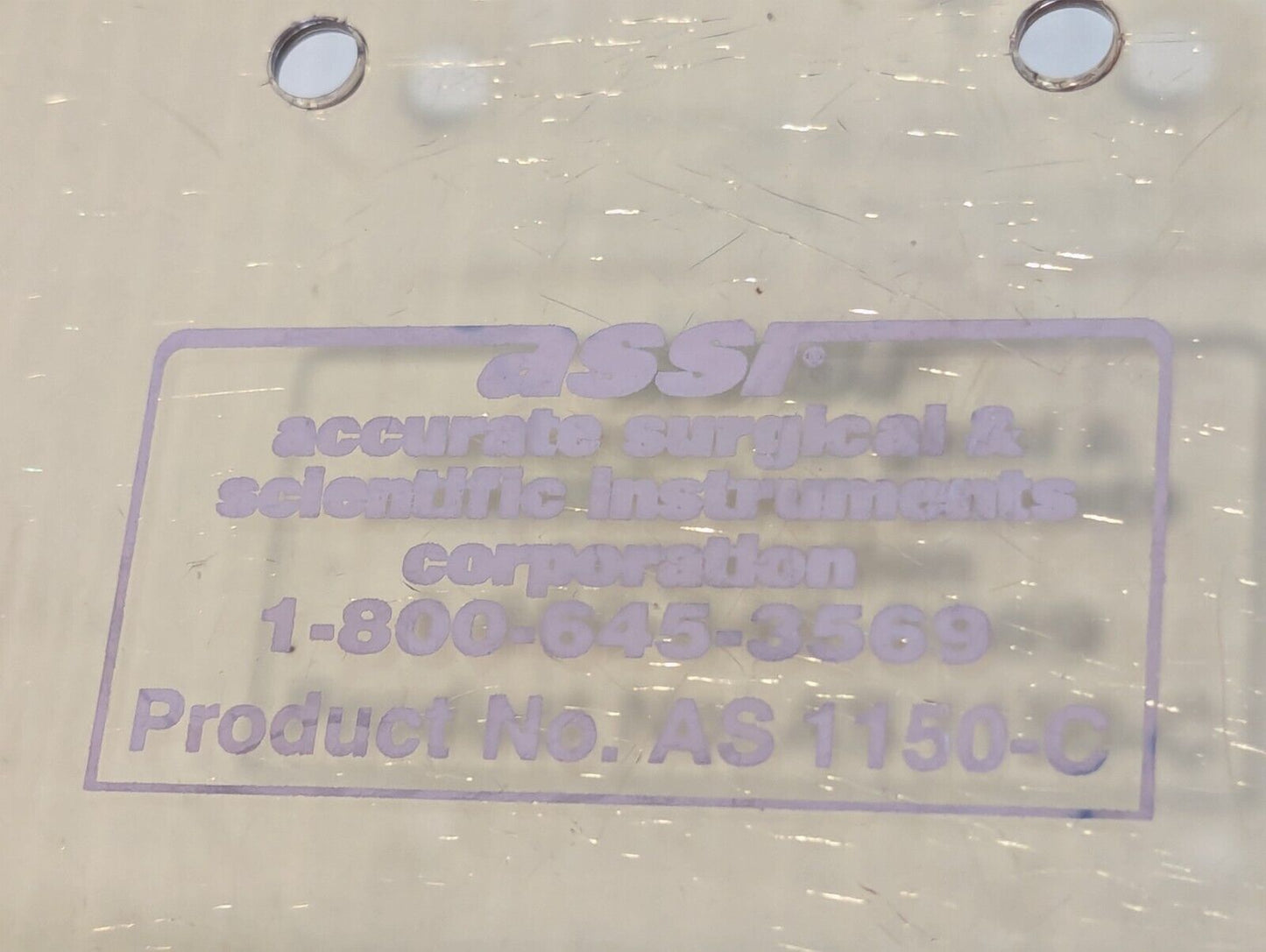 ASSI AS1150-C See Thru Instrument Case, 10"x6"x1.5", Base, Lid and 1 Mat