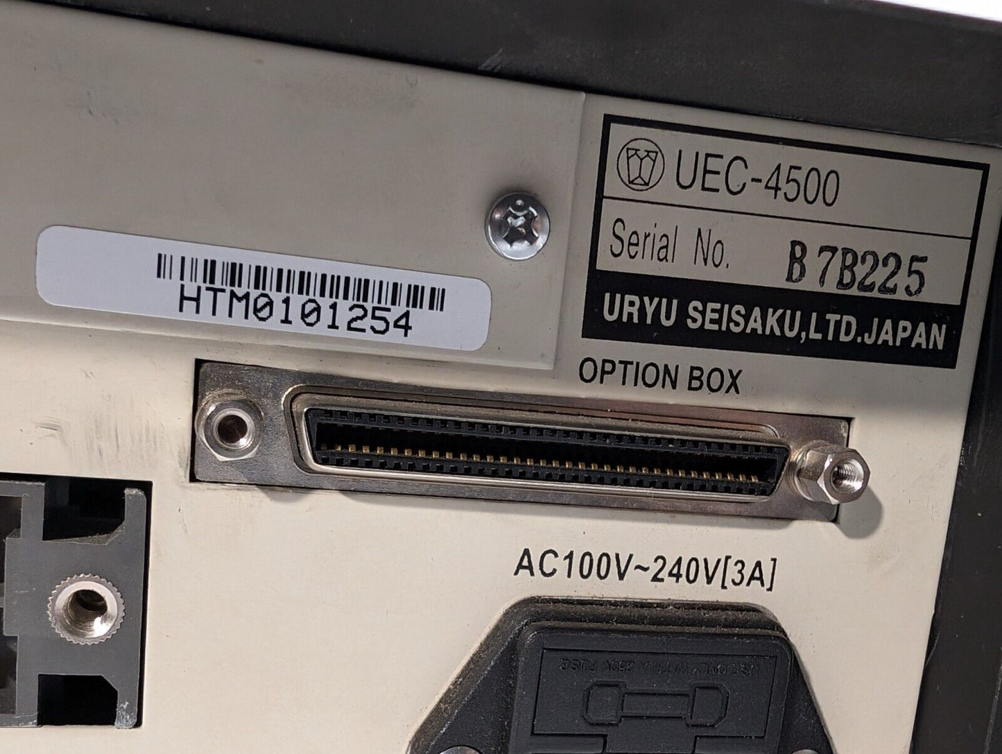 URYU UEC-4500 Torque/Angle Controller, 250VAC @ 50/60Hz, 3.15A - Free Shipping