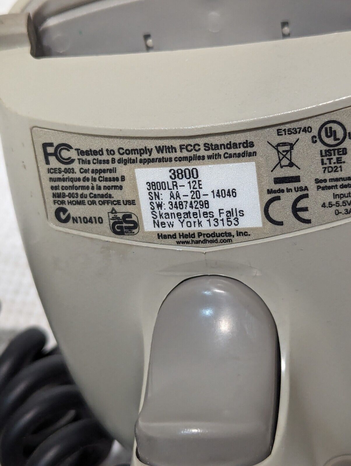Lot of 3 Barcode Readers: Honeywell, Zebra LS1203, Hand Held - Free Shipping