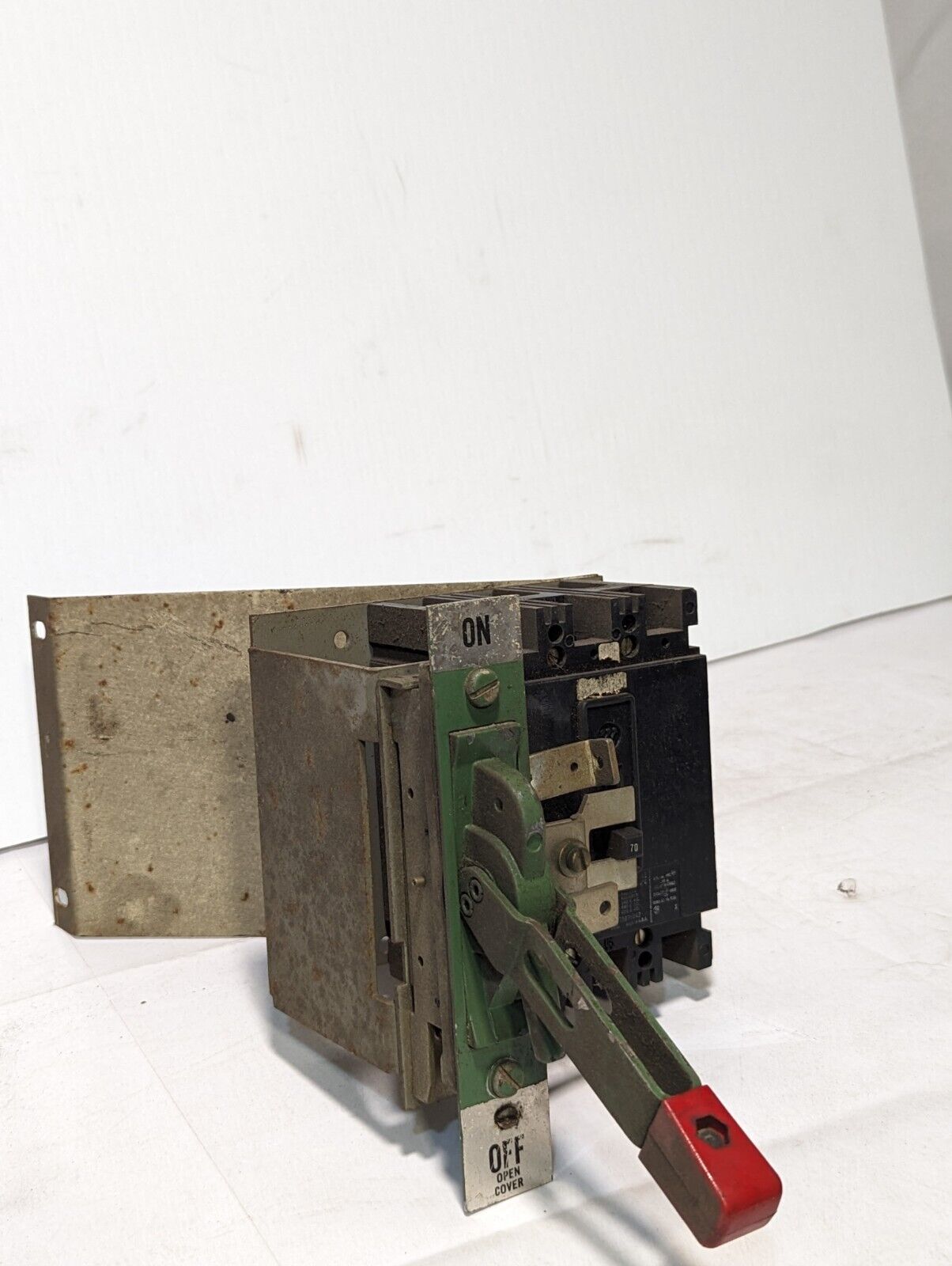 Westinghouse FB3070 Molded Breaker w/Motor Control Center Bucket, 70a, 600vac