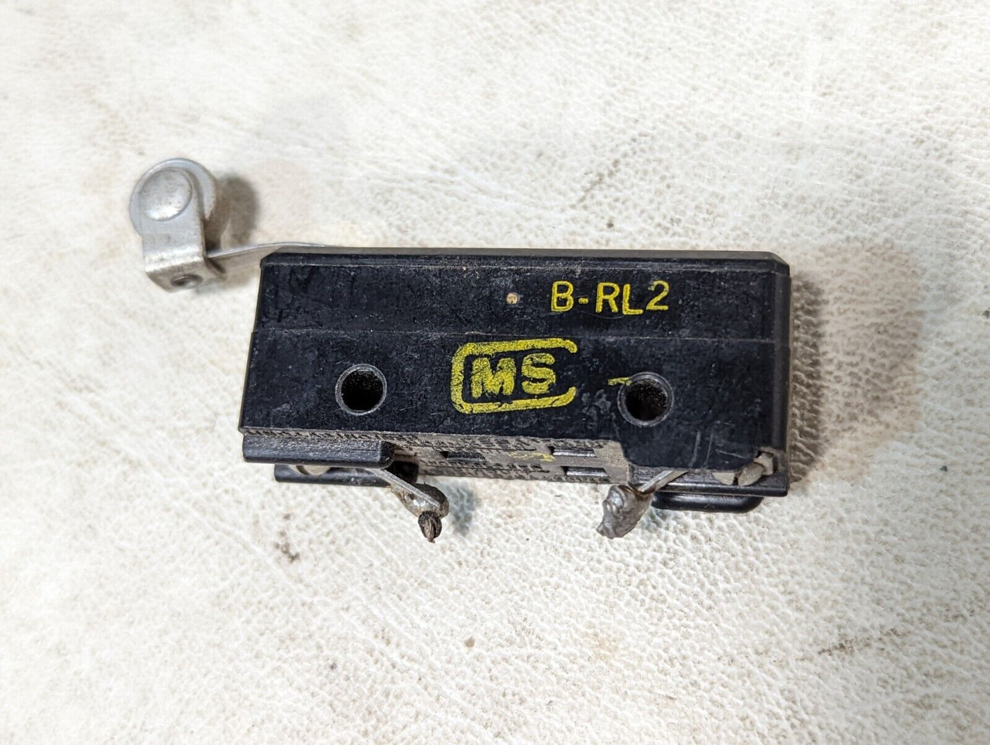 Lot of fuse holders, Micro Switch limit switches, small buttons, and relays