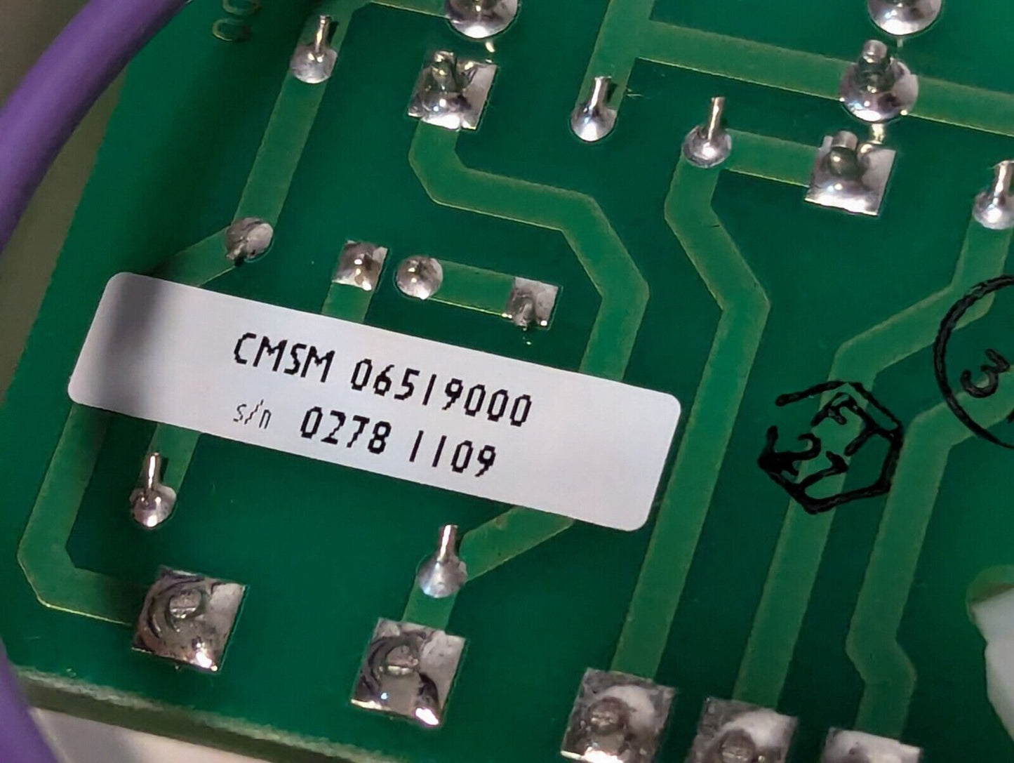 Steris Control & Display Brd Assy Dual 413726-599 Rev 9 - Free Shipping