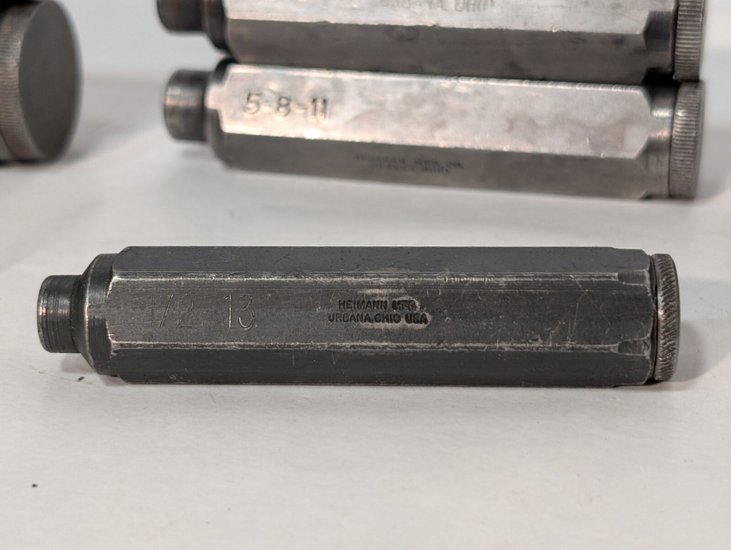 (25) Heimann Transfer Screw Incl. 3/8-16, 1-2-13, 5-8-11, etc. See photos+desc.
