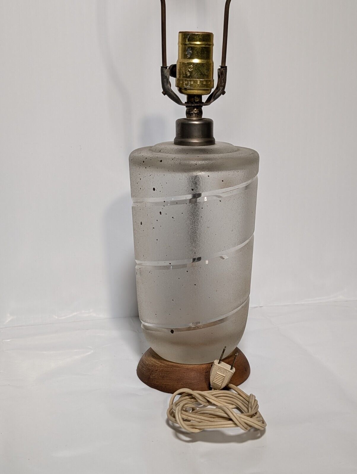 Table Lamp, 22" Tall x 4.5" Diameter at Widest Point - Does Not Include a Shade