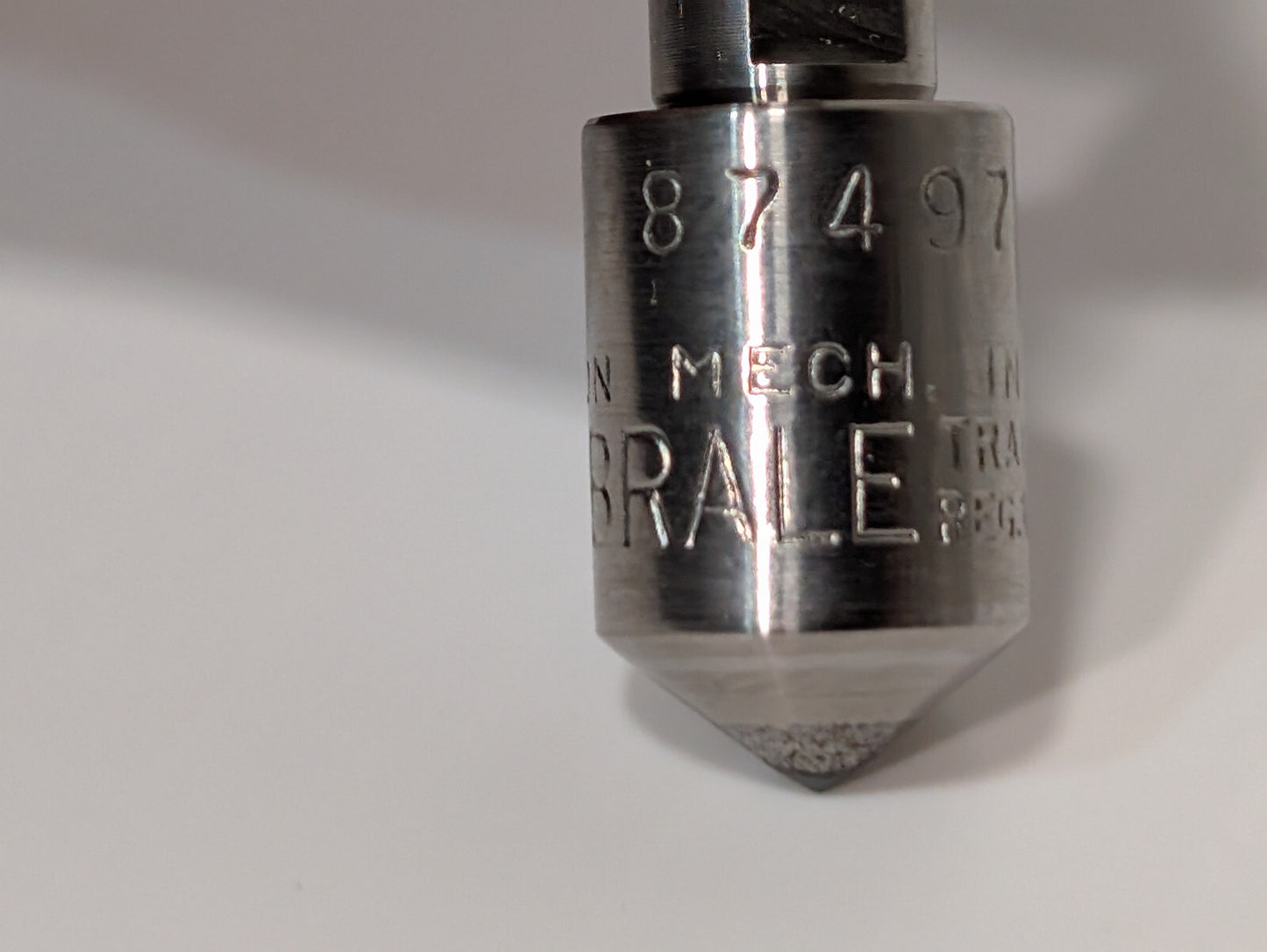Wilson Brale Diamond Penetrator & 1/16" Ball Chuck for Rockwell Hardness Tester
