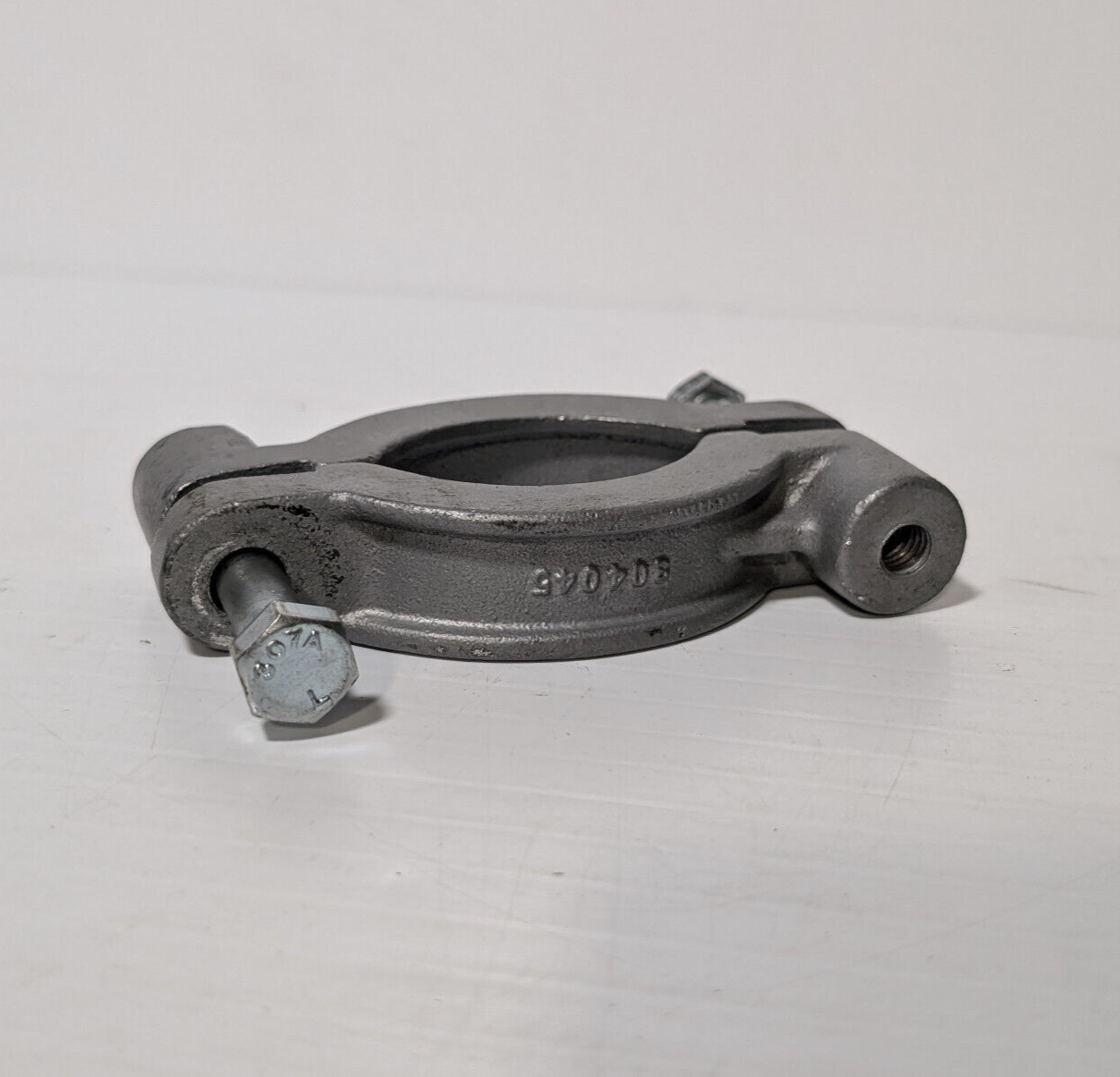 304045 Double Bolt, 2", Hose Clamp Assembly, Inner Dual Grip Ridge, Heavy Duty
