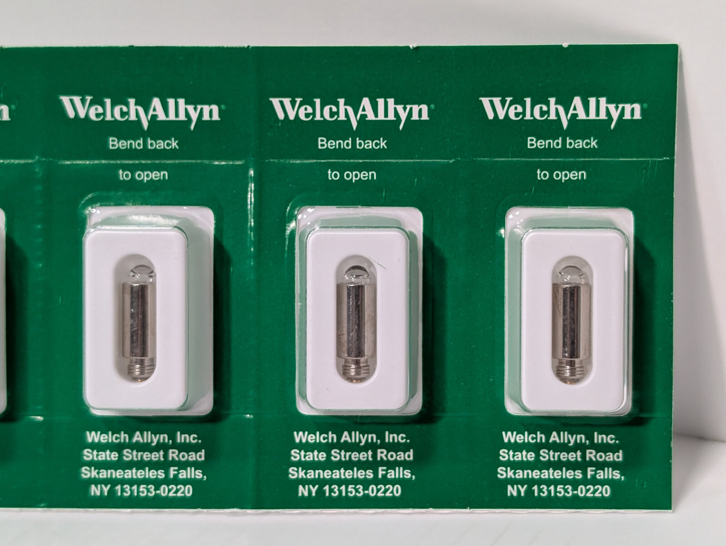 Welch Allyn 03100-U6, 3.5V Halogen Opthalmoscope Lamps Bulbs 6-Pack, 901000