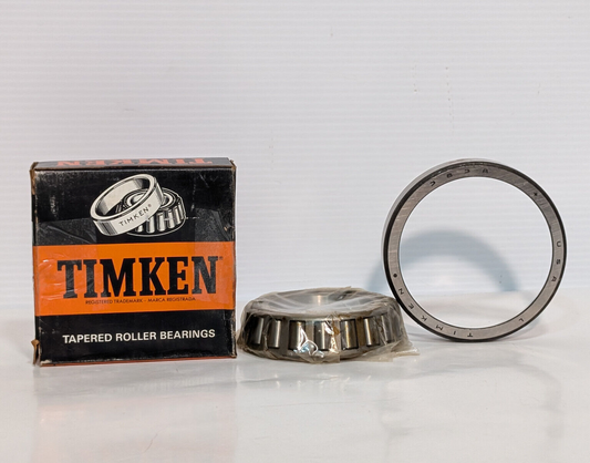 Timken 383A, 387 Tapered Roller Bearing Cone, Cup, Race Set, Made in USA