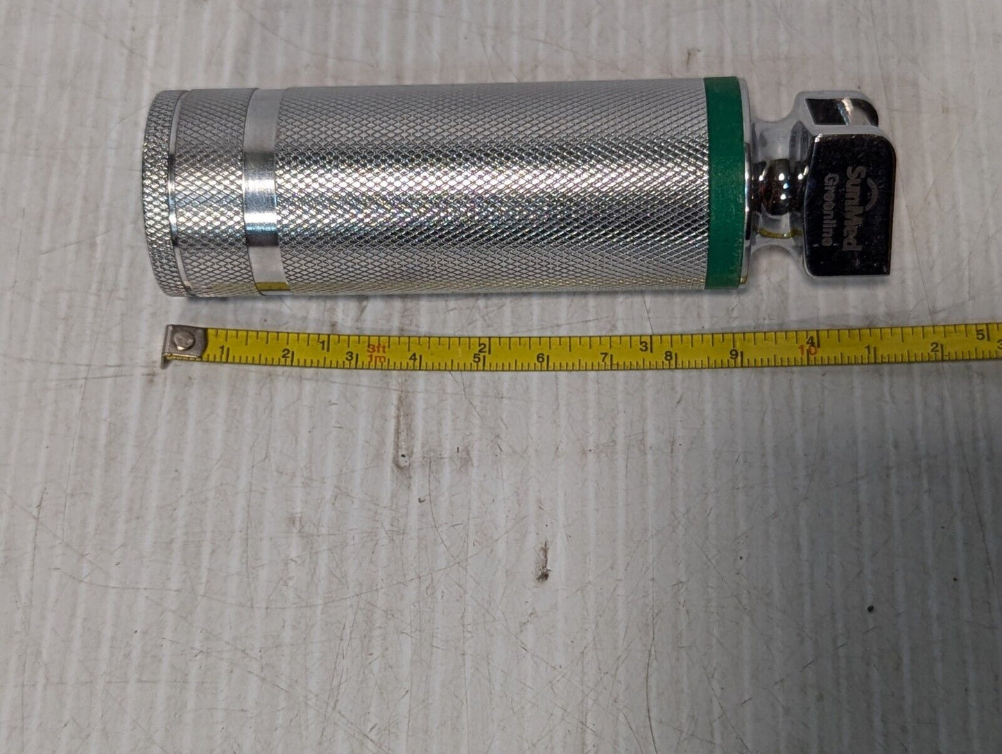 SunMed GreenLine Reusable Laryngoscope Handle, LED - Free Shipping