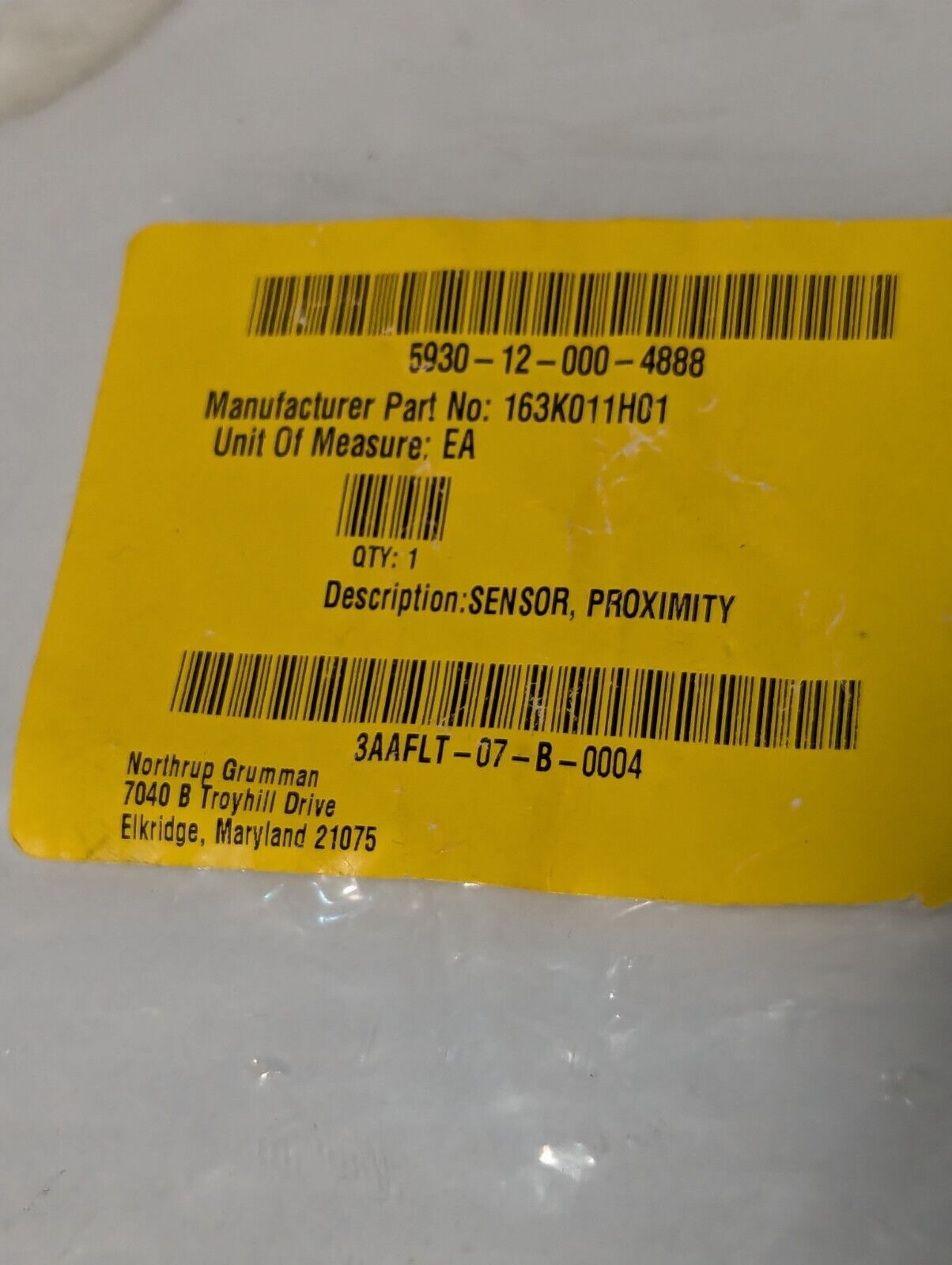 Turck 163K011H01 BI8-M18-RP6X0-H1141 Proximity Sensor - Free Shipping