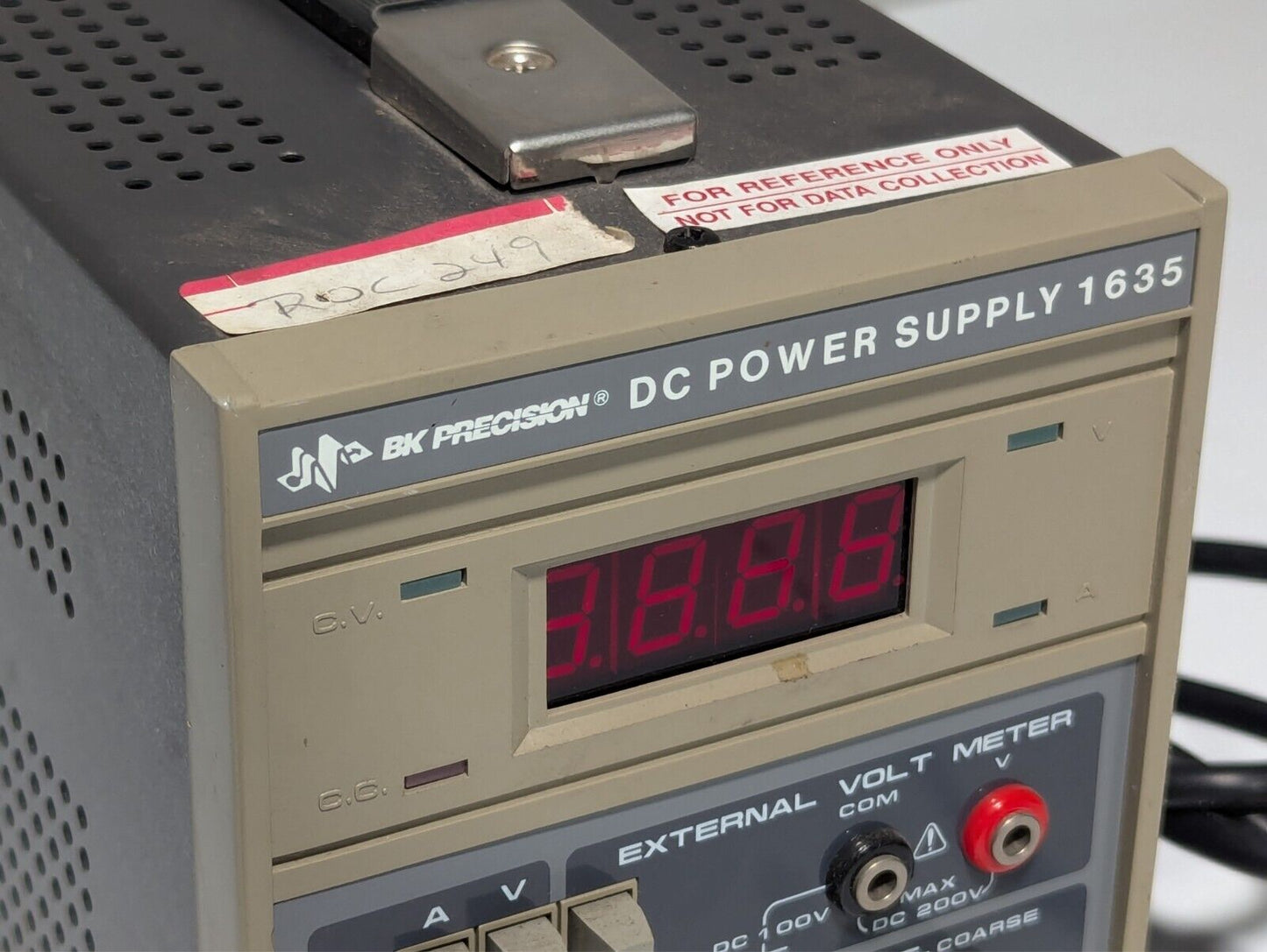 BK Precision 1635 DC power supply, 0-30VDC out, 120VAC input, as pictured