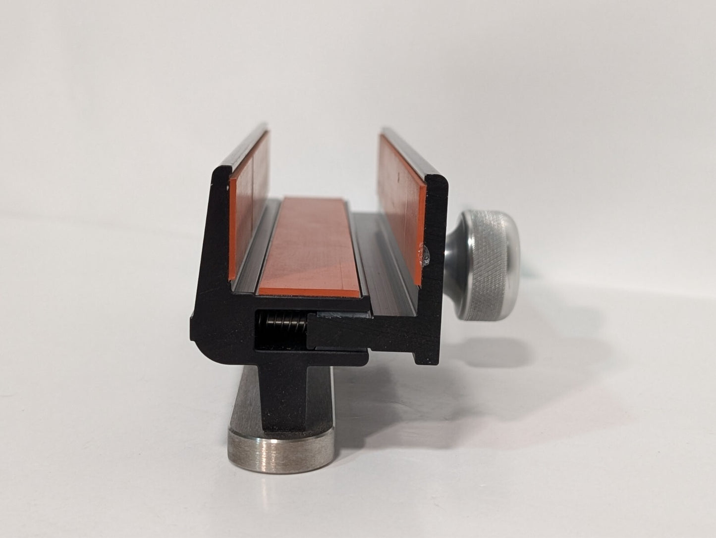 Unbranded clamp, 25 pounds max load, 8 in long, 1-1/4 to 1-13/16 inches thick