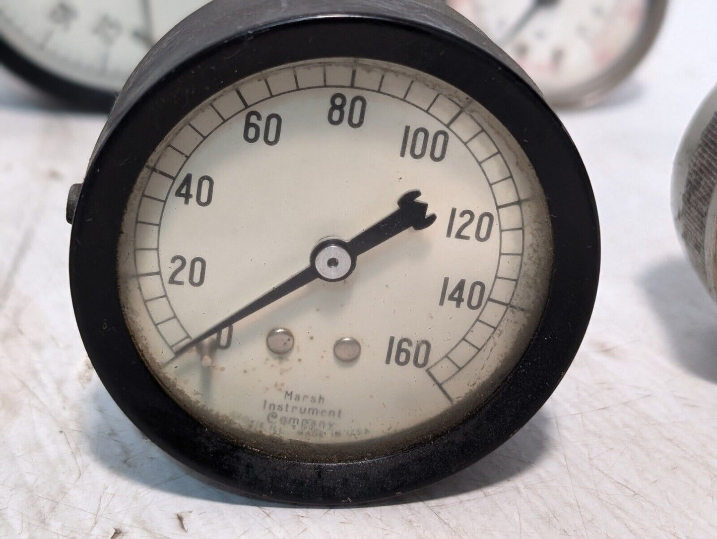 Lot of 11 Pressure Gauges, Assorted Brands and Sizes - Free Shipping