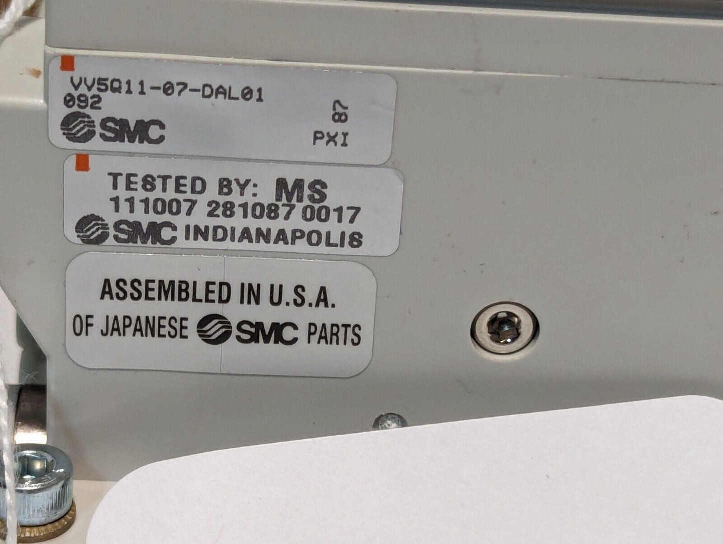 SMC VV5Q11-07-DAL01 manifold act loader - Free Shipping