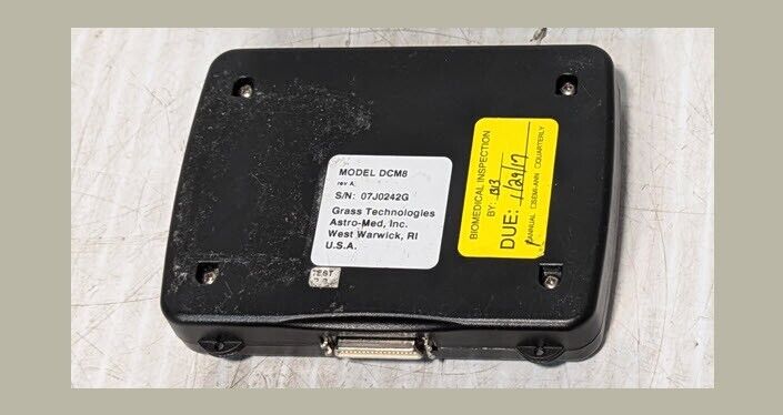 Astromed Inc Grass Technologies DCM8 Auxiliary DC Input Module Rev A - Free Ship