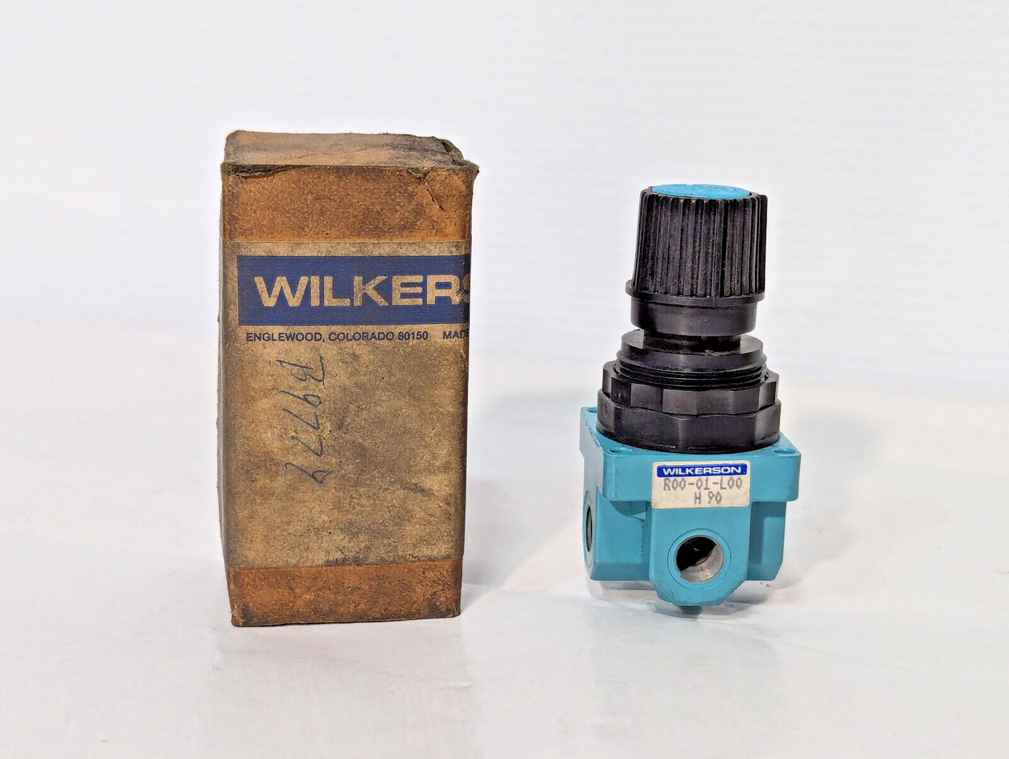 Wilkerson R00-01-L00 Air Filter Regulator H90, Pull to Adjust