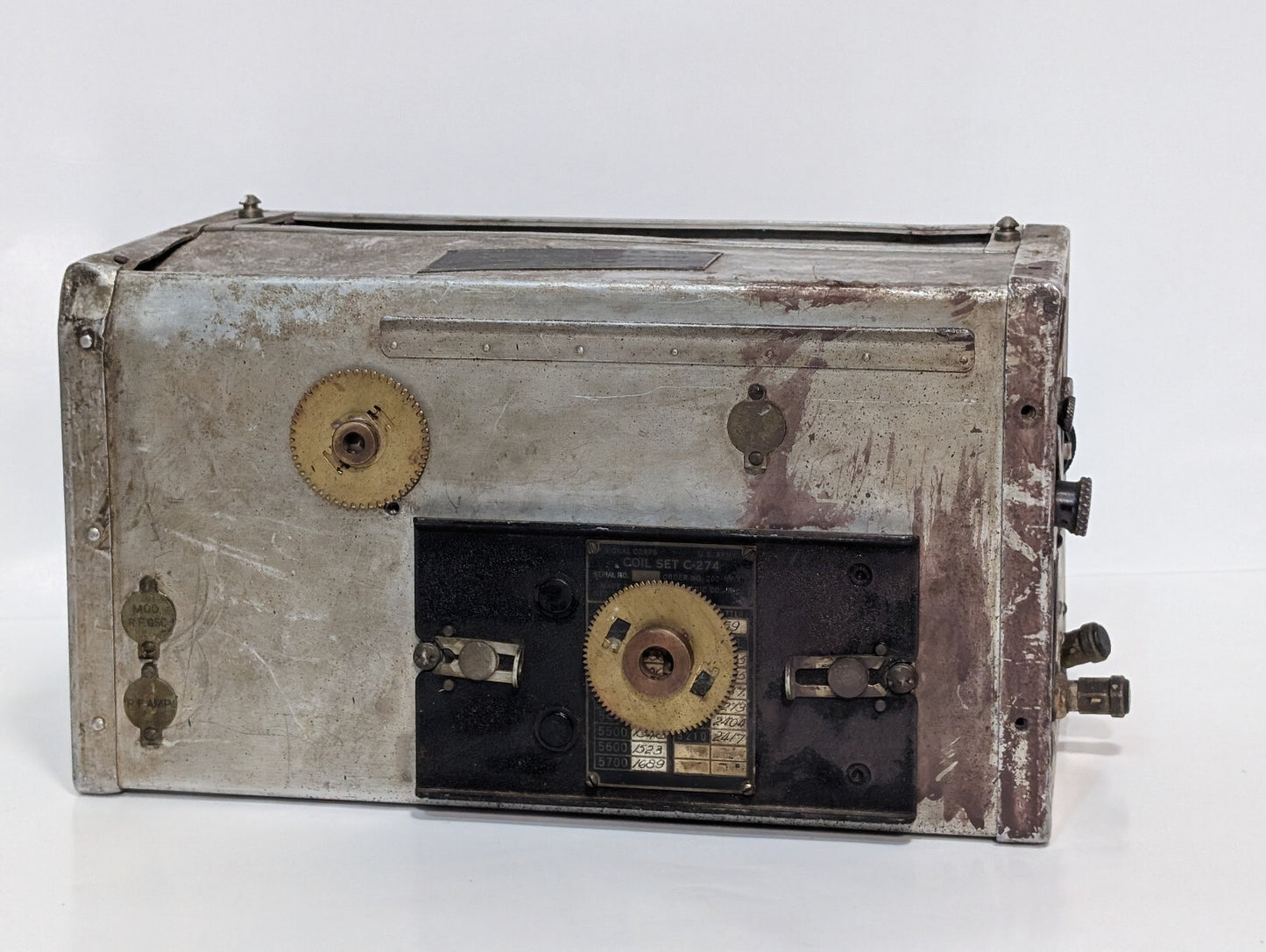 Weston Electric U.S.Army Signal Corps BC-AP-230 Radio Transmitter, 507 Antenna