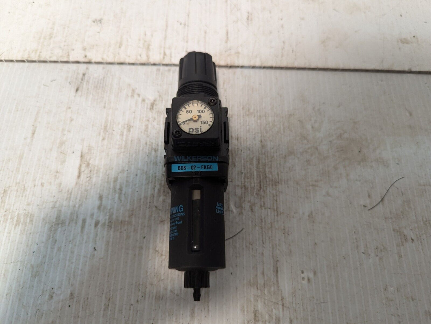 Wilkerson B08-02-FKG0 Pneumatic Regulator, 150psi - Free Shipping+Returns
