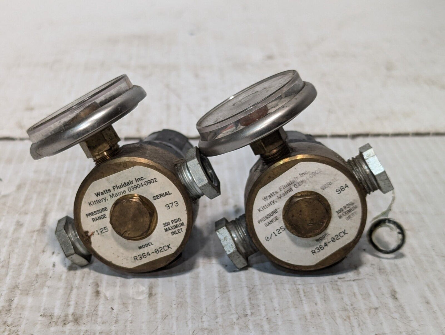 Watts Fluidair Miniature Regulator R364-02CK, 125 PSIG - Free Shipping