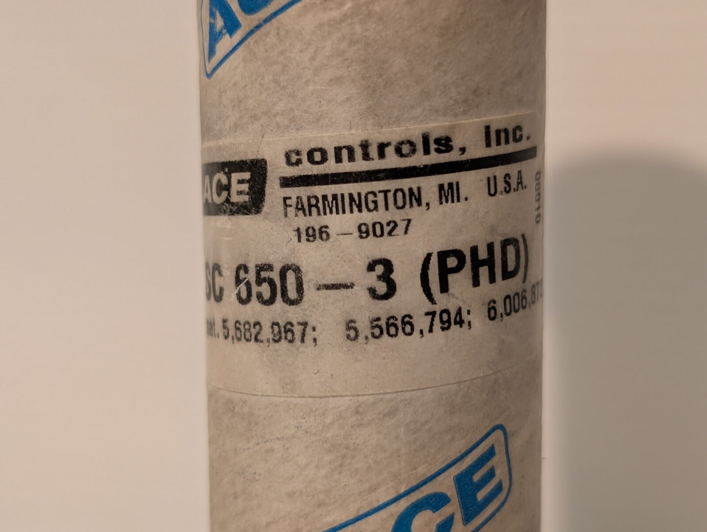 Ace Controls SC 650-3 Steel Threaded Shock Absorber