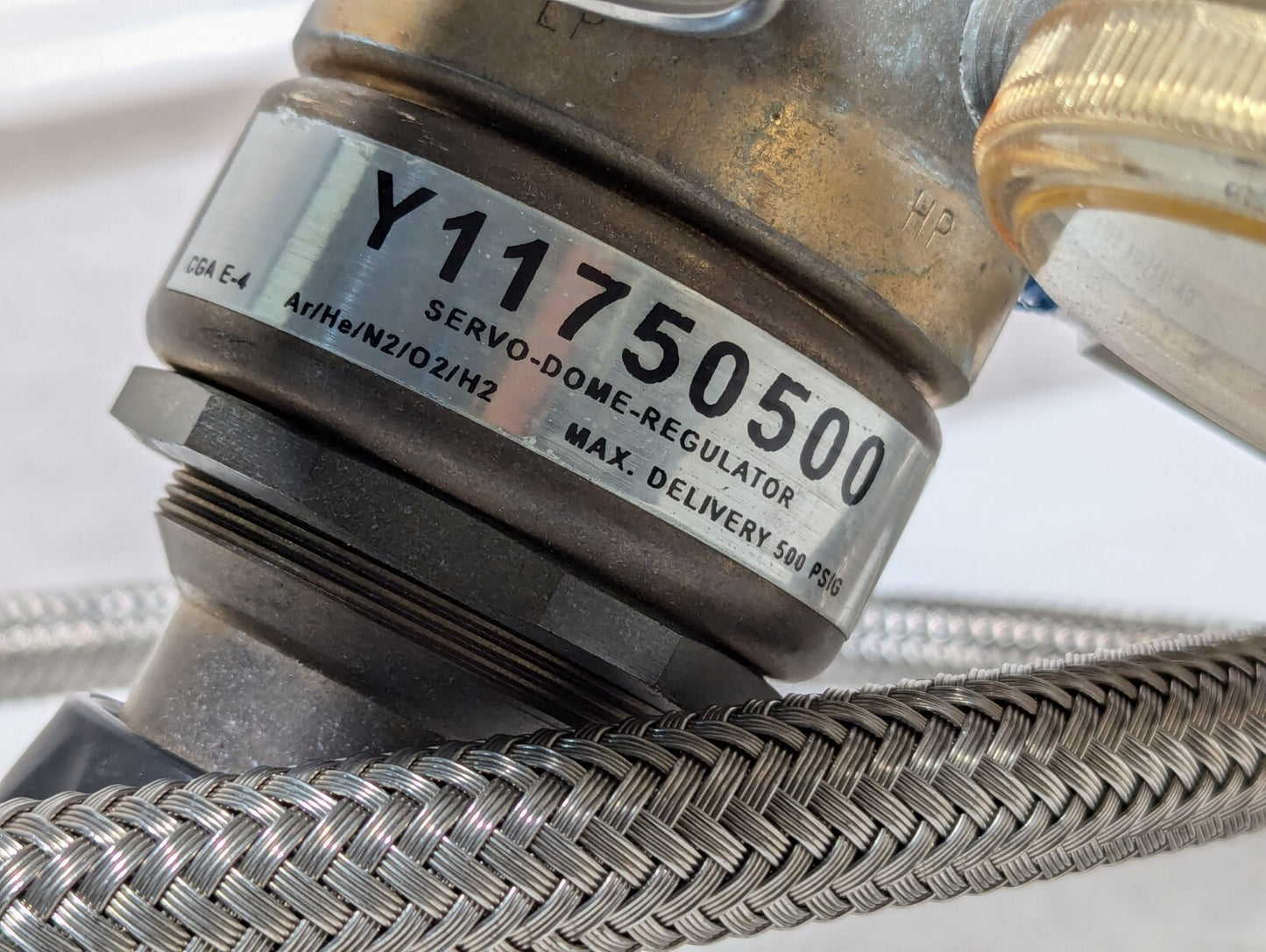 Air Gas Y11750500 Servo Dome Gas Regulator 500PSIG