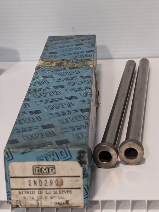 (1) DME SND2909 Nitrid ID Ejector Sleeve 5/16" ID x 9" LG