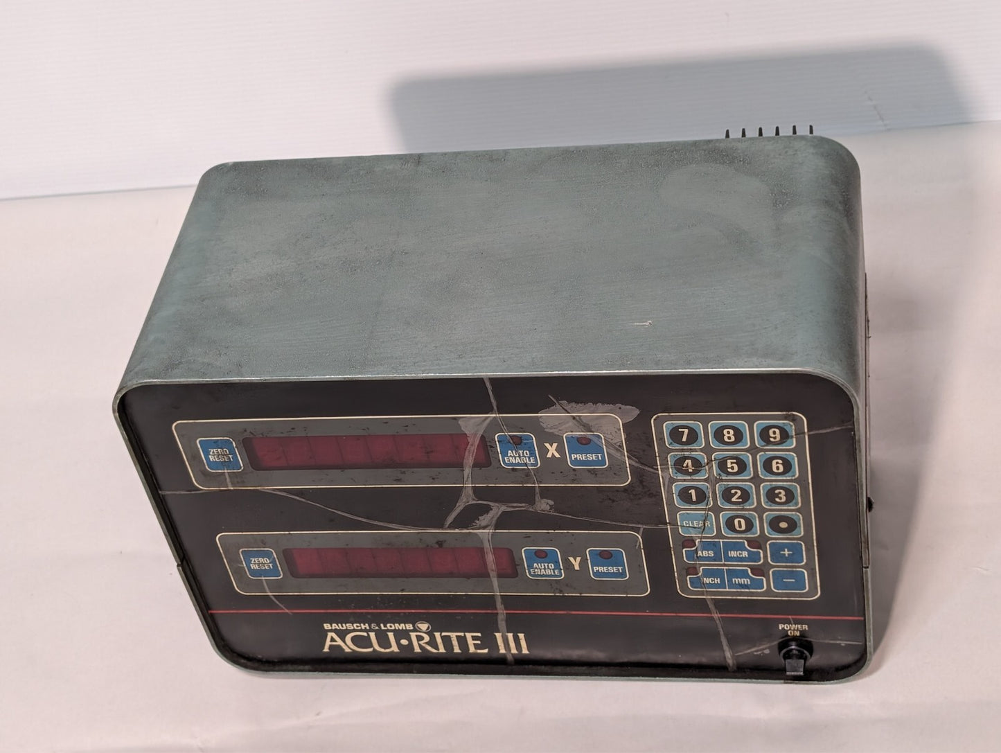 Acu-Rite III DRO PN 387-5974000 Digital Readout System With 2 Scales PARTS ONLY