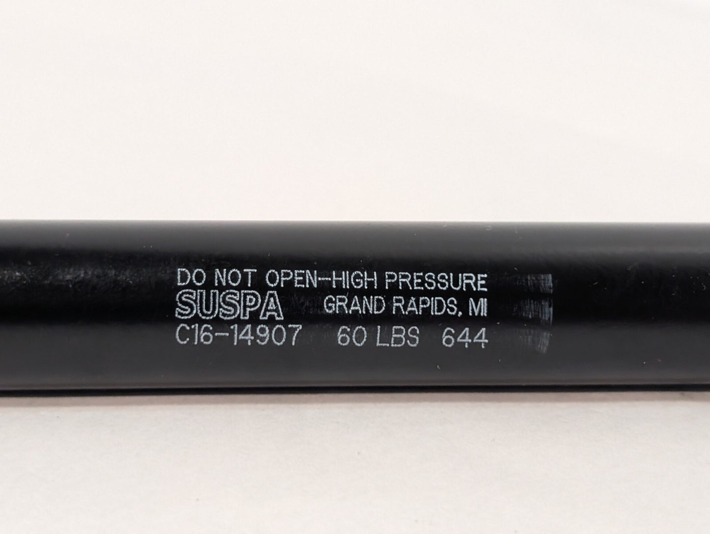 Suspa C16-14907 Gas Prop, Strut, Spring, Shock, Lift Support, 60Lb. Made in USA
