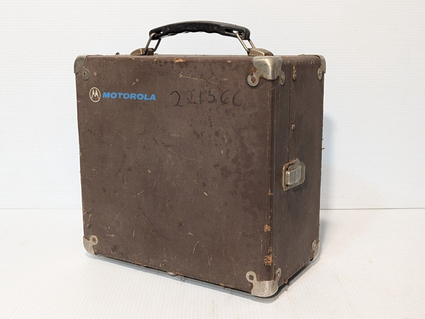 Vtg Motorola Portable Test Set S1056B 57A/58A/59A Original Latch Box - Free Ship