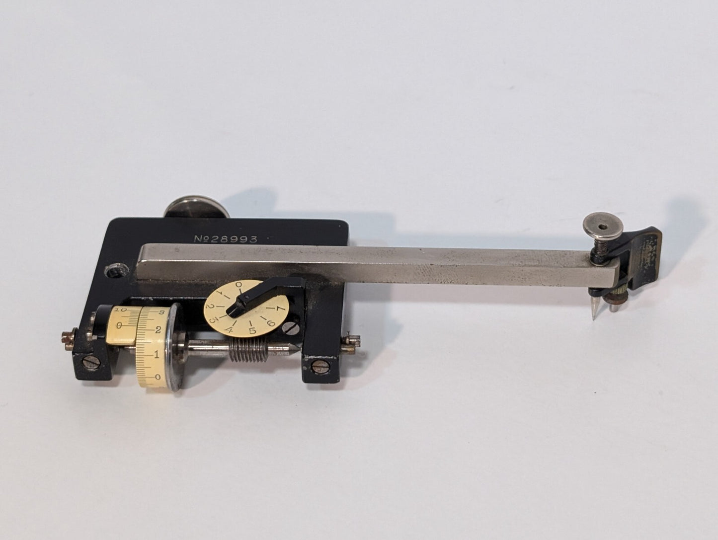 Vintage F. Weber - No 28993 Compensating Polar Planimeter with Hard-shell Case