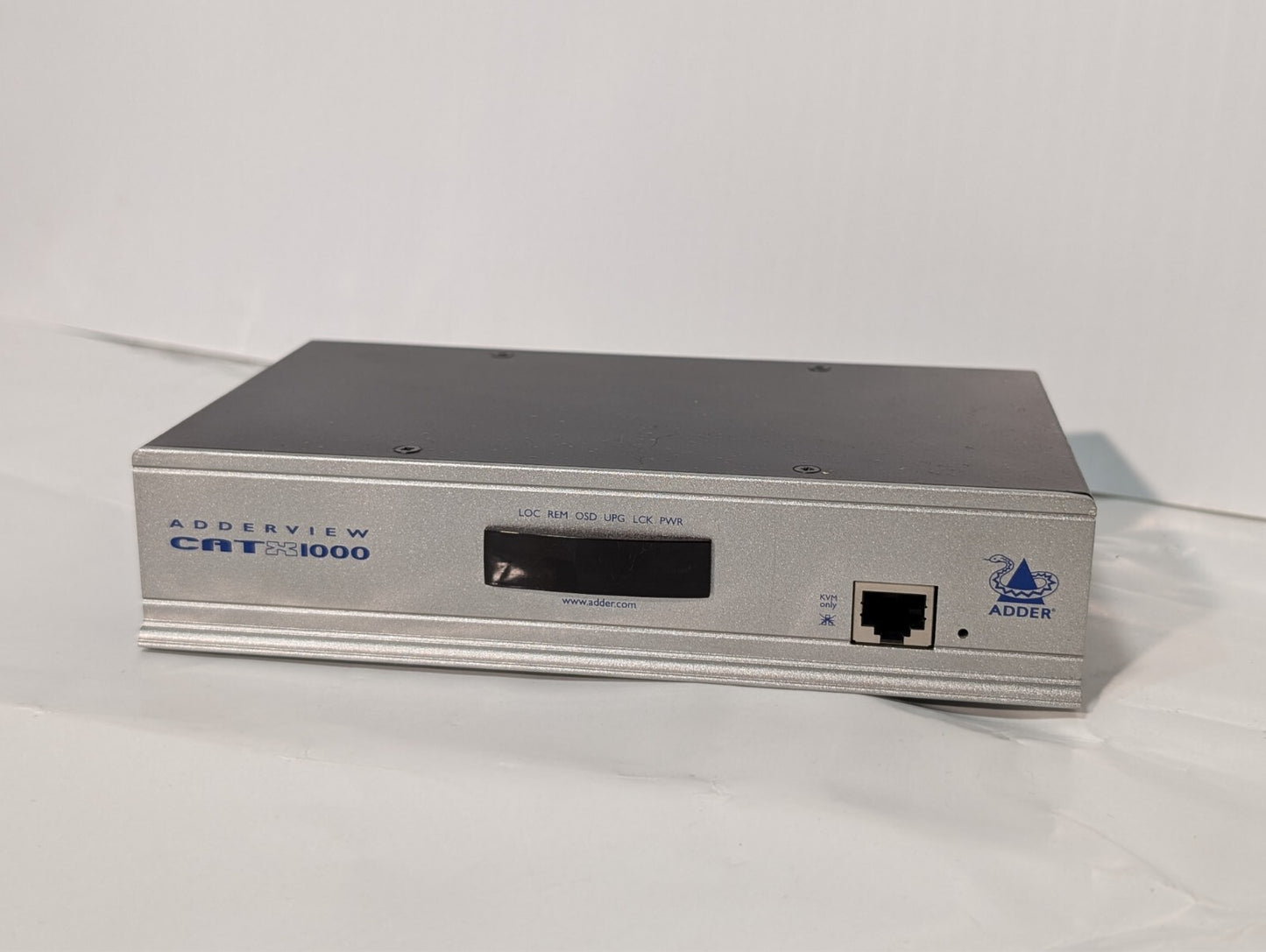 Adder Adderview CATX1000 AVX1008 1x8 KVMA Switch with Power Supply