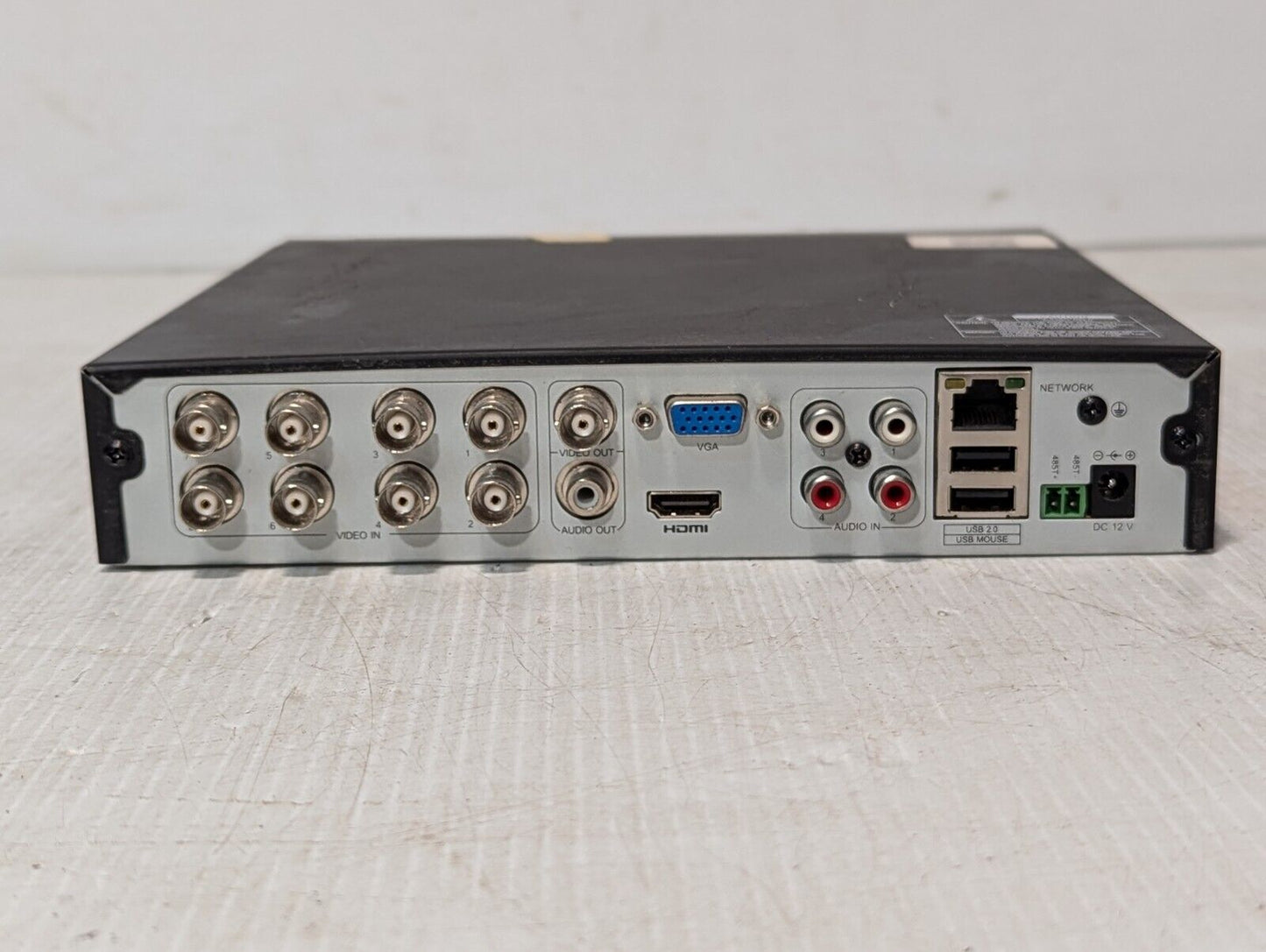 ZOSI 8 Channel H.265+ 5MP Lite DVR HD 1080p Recorder ZR08AN/00, no power adapter