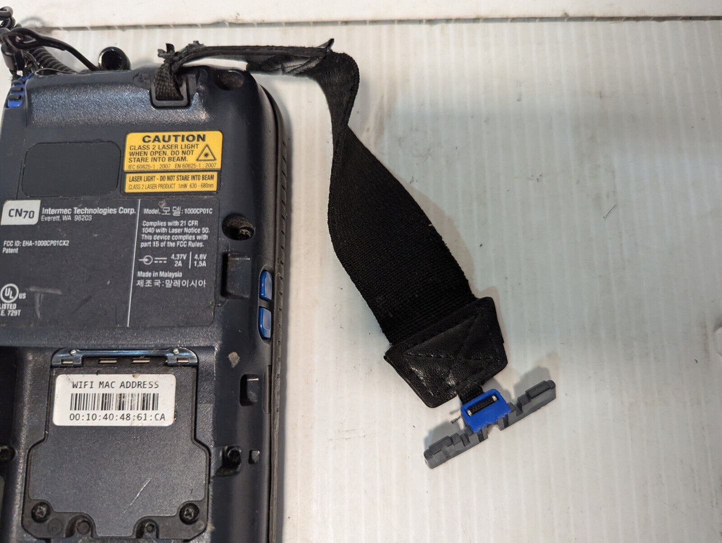 Intermec CN70 Handheld Barcode Scanner 4,37V 2A no battery, 1000cp01c Free Ship.