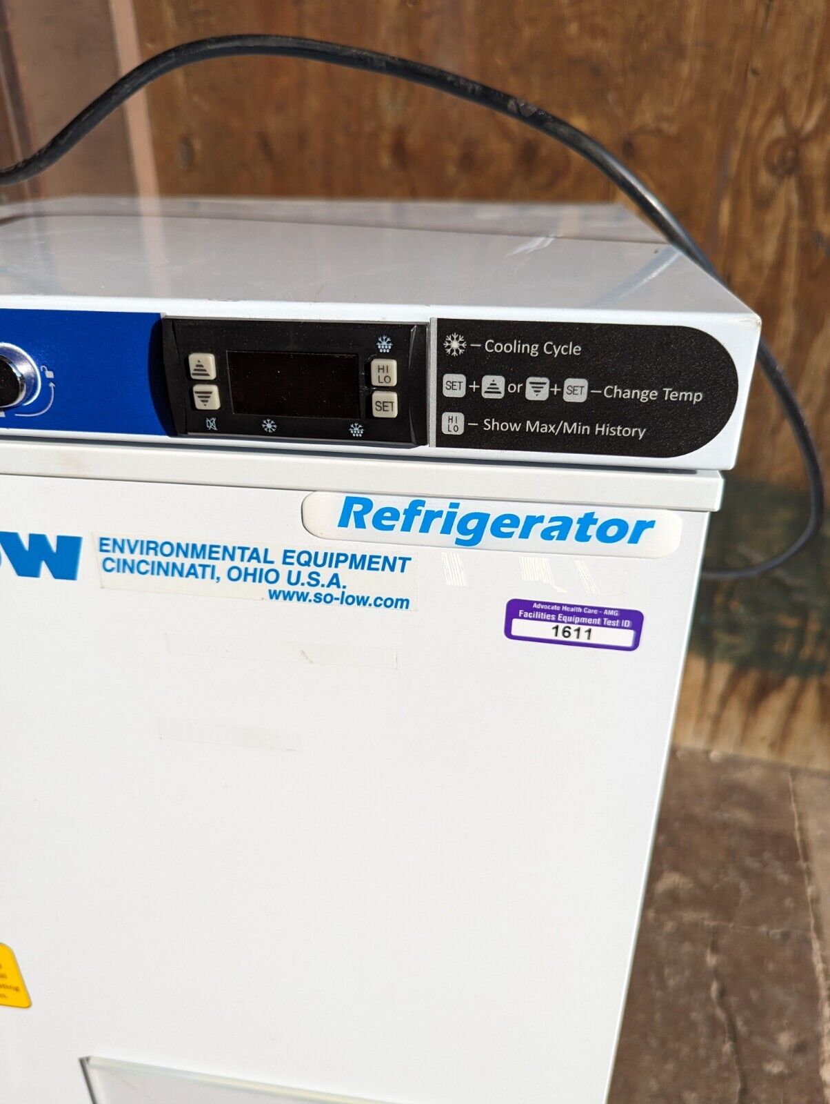 So-Low ABT-UCFS-0204, MV4-2UCRDA refrigerator, R600A refrigerant, 115VAC