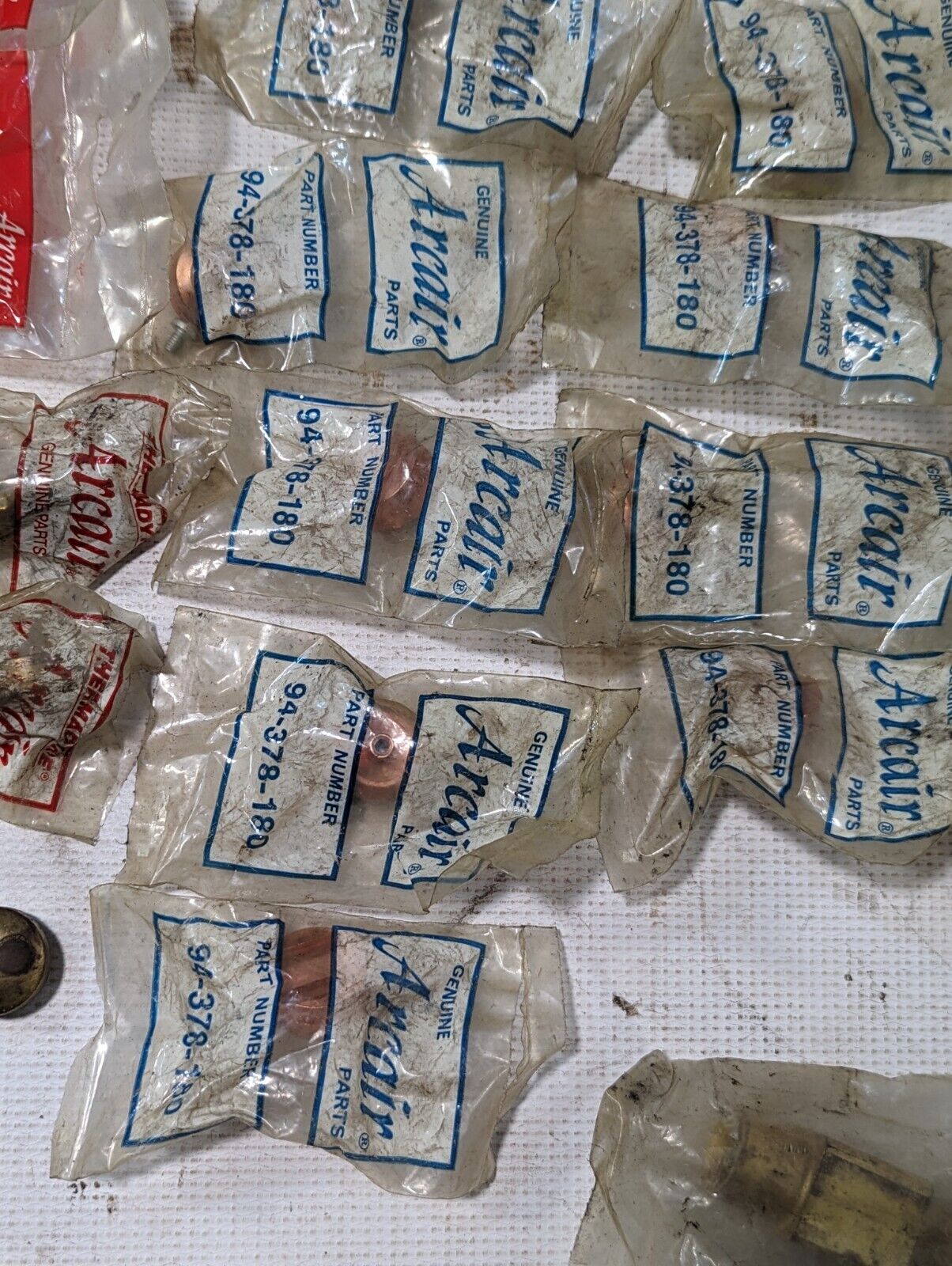 Large lot of Arcair welding parts as pictured: 94103114, 94433118, 94048087....