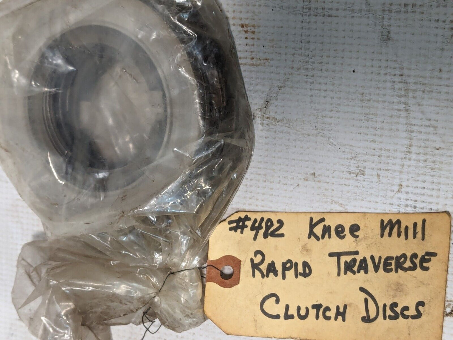 Unbranded Set of Clutch Discs for Rapid Traverse Knee Mills