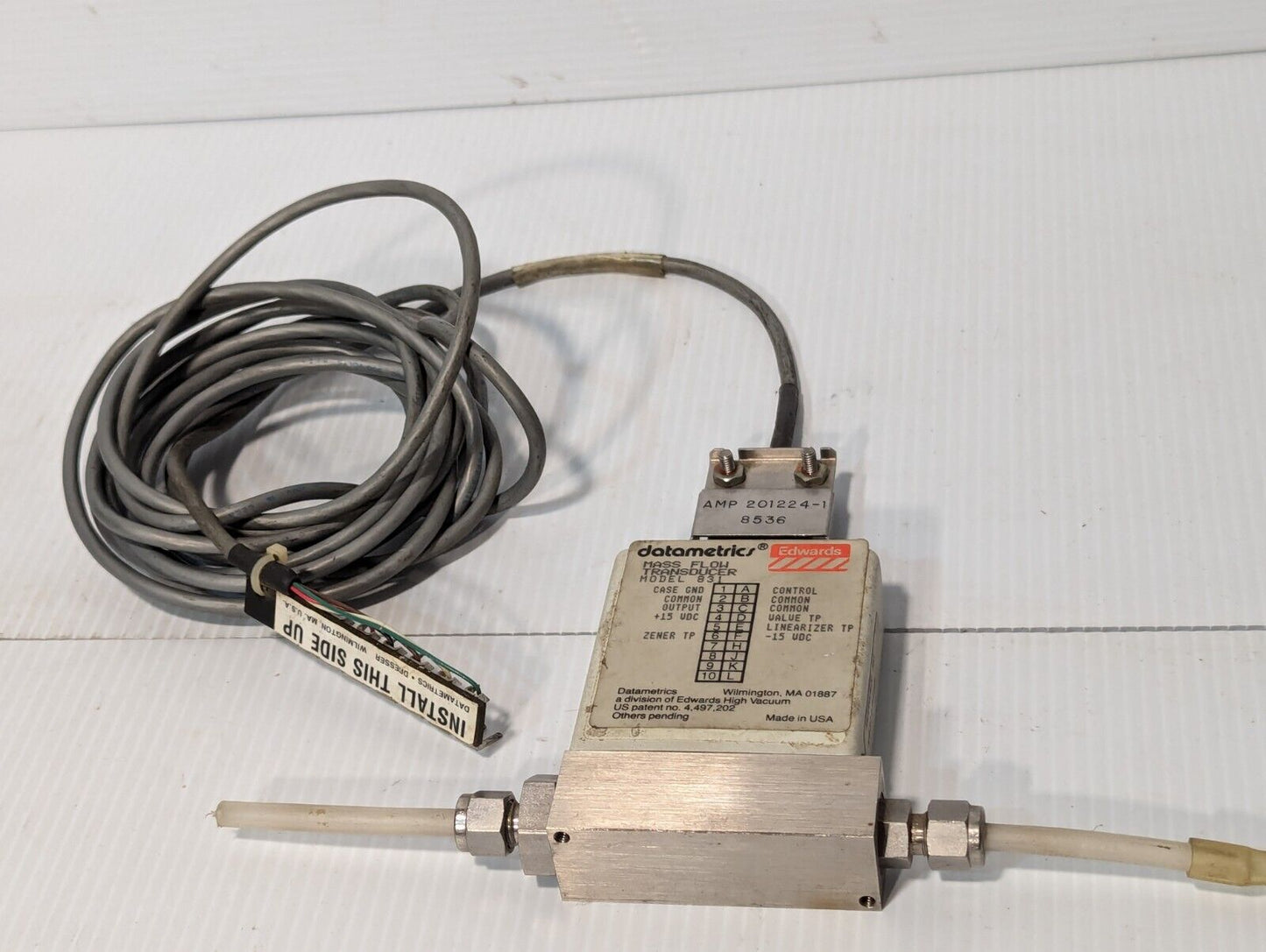 Datametrics 831 Mass Flow Transducer - Free Shipping