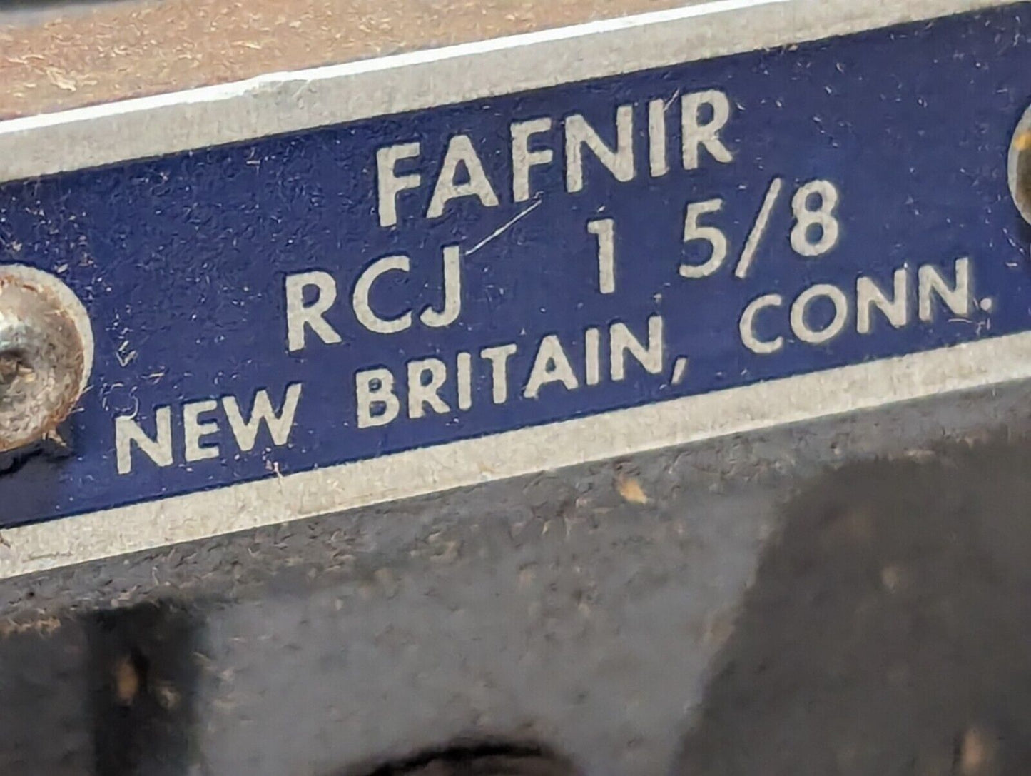 Fafnir RCJ 1-5/8 Flange-Mount Ball Bearing Unit - 1-5/8 in Bore, 4-Bolt Flange