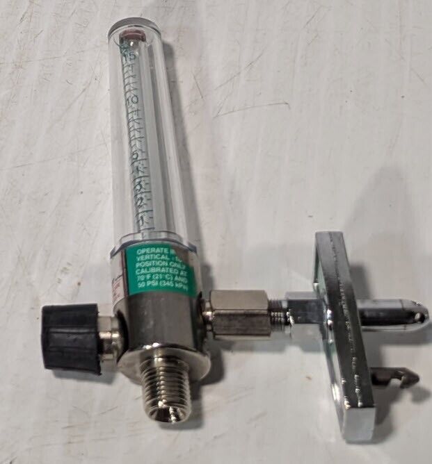 Timeter Instruments TLO-15 Ultra-Flow Oxygen Flowmeter, 760mm HG - Free Shipping
