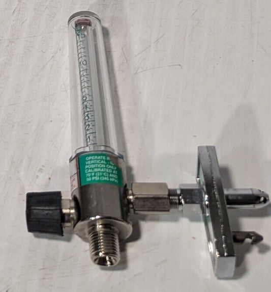 Timeter Instruments TLO-15 Ultra-Flow Oxygen Flowmeter, 760mm HG - Free Shipping