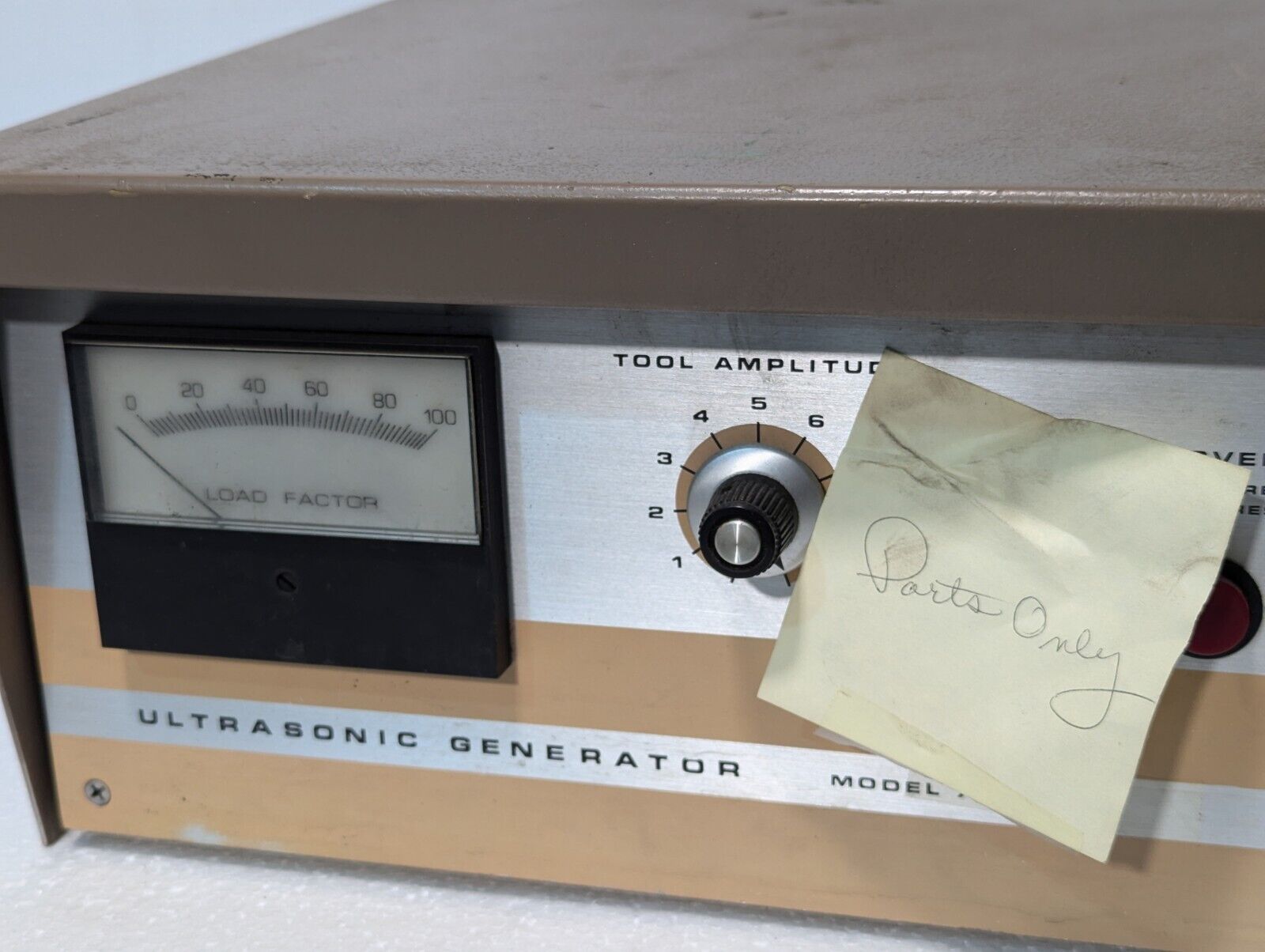 Sonobond Ultrasonic Generator Model 70 PE PARTS ONLY- Free Shipping