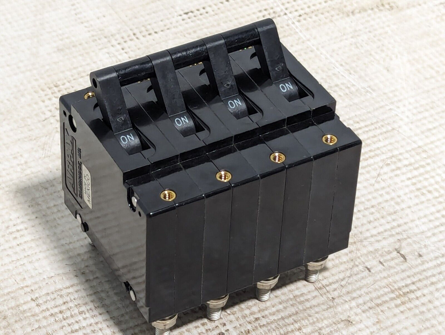 Airpax UPL1111-1-65F-503 circuit breaker, FL 50A, Trip 62.5A, 250VAC, 65F delay
