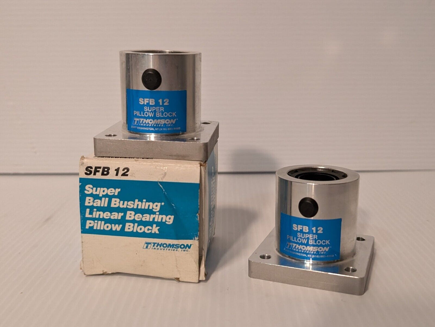 Thompson SFB12 Super Ball Bushing Linear Bearing Pillow Block - Free Shipping