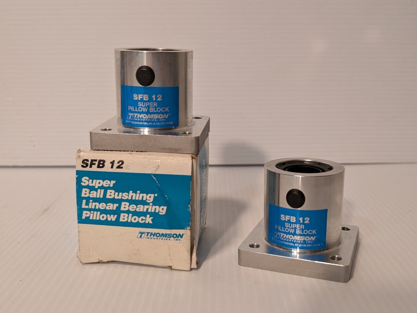 Thompson SFB12 Super Ball Bushing Linear Bearing Pillow Block - Free Shipping